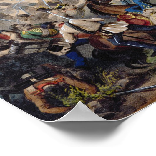 マゼンタの戦い ポスター (角)