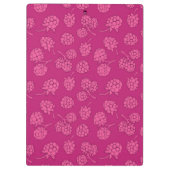 マゼンタの果実パターン クリップボード (裏面)