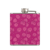 マゼンタの果実パターン フラスク (裏面)