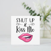 マゼンタの漫画の唇を閉じてキスする (スタンド正面)