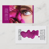 マゼンタの目の花 名刺 (正面/裏面)