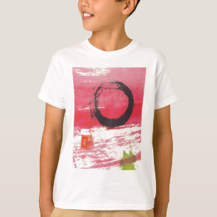 マゼンタの禅の円 Tシャツ