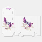 マゼンタの蝶の低木 フェイバーボックス (見開き)