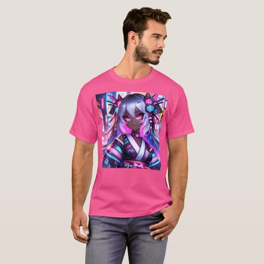 マゼンタの謎 Tシャツ (正面フル)