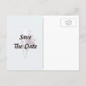 マゼンタの3つのアヤメ 案内ポストカード (裏面)