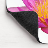 マゼンタの《植物》スイレン2 マウスパッド (コーナー)