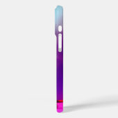 マゼンタアクアアラスカンノーザンライト Case-Mate iPhoneケース (裏面 / 左)
