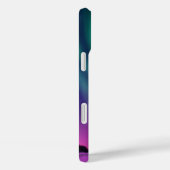 マゼンタアクアアラスカンノーザンライト Case-Mate iPhoneケース (裏面 / 右)