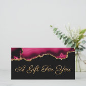 マゼンタアグリゲイト証明書 (スタンド正面)