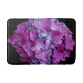 マゼンタアジサイのピンクフローラ バスマット (正面)