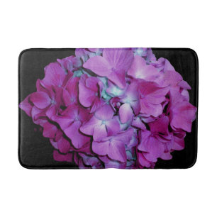 マゼンタアジサイのピンクフローラ バスマット