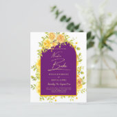 マゼンタイエローローズプラムパープル結婚金ゴールド (スタンド正面)