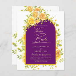 マゼンタイエローローズプラムパープル結婚金ゴールド