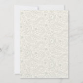 マゼンタカー絵画テンフローラ結婚ズ 招待状 (裏面)