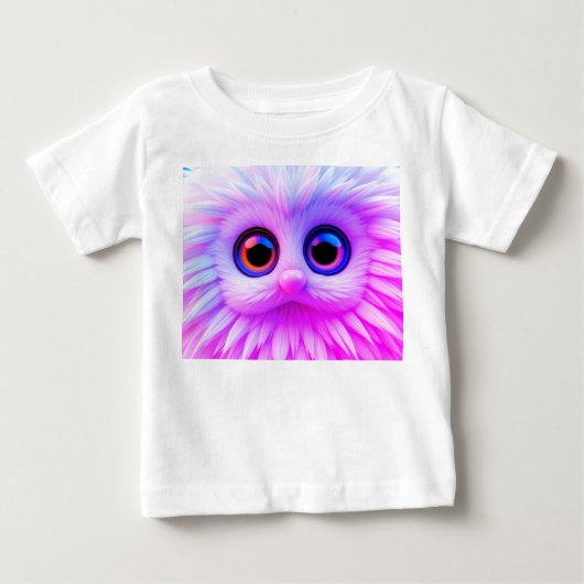 マゼンタキュート ベビーTシャツ (正面)