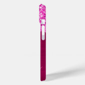 マゼンタグリッタードリップホットピンクグラムシグネチャー Case-Mate iPhoneケース (裏面 / 左)