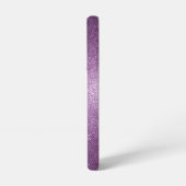 マゼンタグリッターユニコーンサムスンギャラクシーケース SAMSUNG GALAXYケース (左側面)