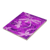 マゼンタスカイの銀色のトンボ魔法 タイル (側面)