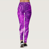 マゼンタスカイの銀色のトンボ魔法 レギンス (裏面)