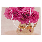 マゼンタダリア ラージペーパーバッグ (裏面)