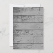 マゼンタツリーのハート結婚のリハーサルディナー 招待状 (裏面)