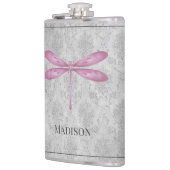 マゼンタドラゴンフライダマスクフラスコ フラスク (左)