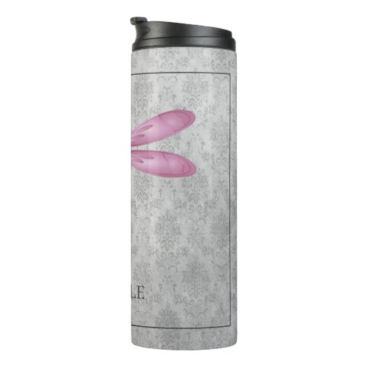 マゼンタドラゴンフライダマスク タンブラー (回転右)