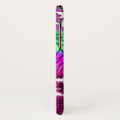 マゼンタドラゴンフライiPhone Xケース Case-Mate iPhoneケース (裏面/左)