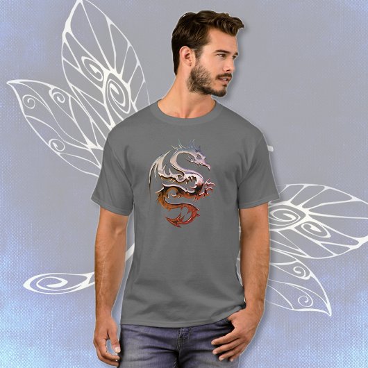 マゼンタドラゴンTシャツ Tシャツ