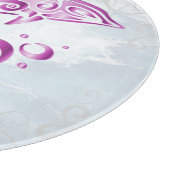 マゼンタドルフィパーソナライズされたン カッティングボード (角)