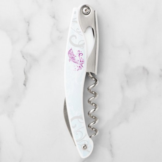 マゼンタドルフィンコルクスクリュー ソムリエナイフ (裏面)