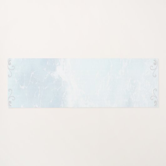 マゼンタドルフィンパーソナライズされたヨガマット ヨガマット (裏面(横))