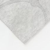 マゼンタハートパーソナライズされたフリースブランケット フリースブランケット (角)