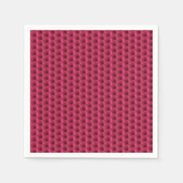 マゼンタバラ スタンダードカクテルナプキン