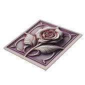 マゼンタバラ タイル (側面)