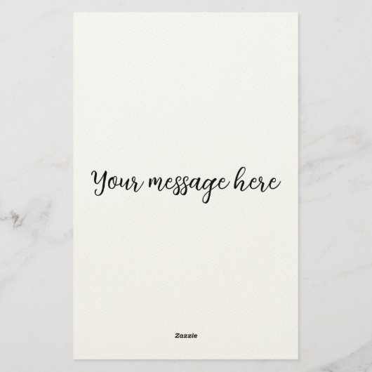 マゼンタバラ 便箋 (裏面)