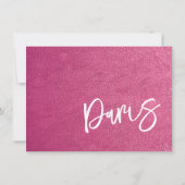 マゼンタパリパスポート サンキューカード (裏面)