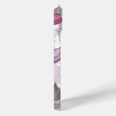 マゼンタパープルスイートバードフローラガーデンシック Case-Mate iPhoneケース (裏面 / 右)