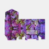 マゼンタパープルブルーイエローアジサイ花 フェイバーボックス (折り畳みなし)