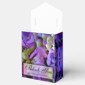 マゼンタパープルブルーイエローアジサイ花 フェイバーボックス (オープン)