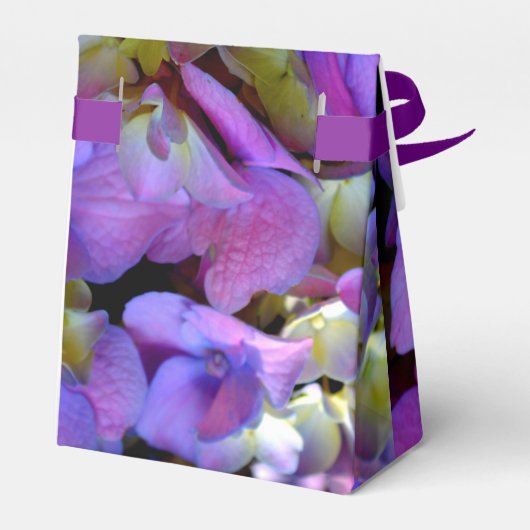 マゼンタパープルブルーイエローアジサイ花 フェイバーボックス (裏面サイド)