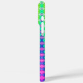 マゼンタパープルブルーグリーンイエローピンク Case-Mate iPhoneケース (裏面 / 左)