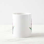 マゼンタヒアシンス コーヒーマグカップ (中央)