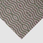 マゼンタピンクグリーンスプリングタイム水玉模様パターン 薄葉紙 (詳細)