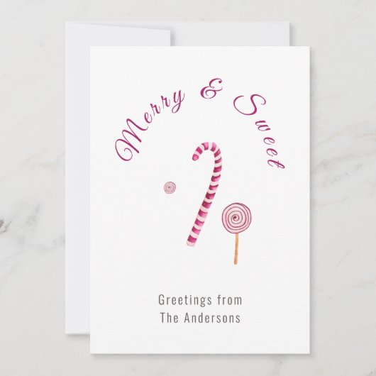 マゼンタピンクメリーと甘い甘い甘い甘い甘い甘い水の色 シーズンカード (正面)