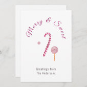 マゼンタピンクメリーと甘い甘い甘い甘い甘い甘い水の色 シーズンカード (正面/裏面)