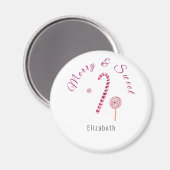 マゼンタピンクメリーと甘い甘い甘い甘い甘い甘い水の色 マグネット (正面/裏面)