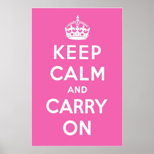 マゼンタピンク ポスター (正面)