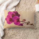 マゼンタファレノプシス ランバークッション (ブランケット)