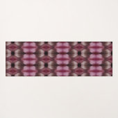 マゼンタフラワーフォグイカット禅 ヨガマット (裏面(横))